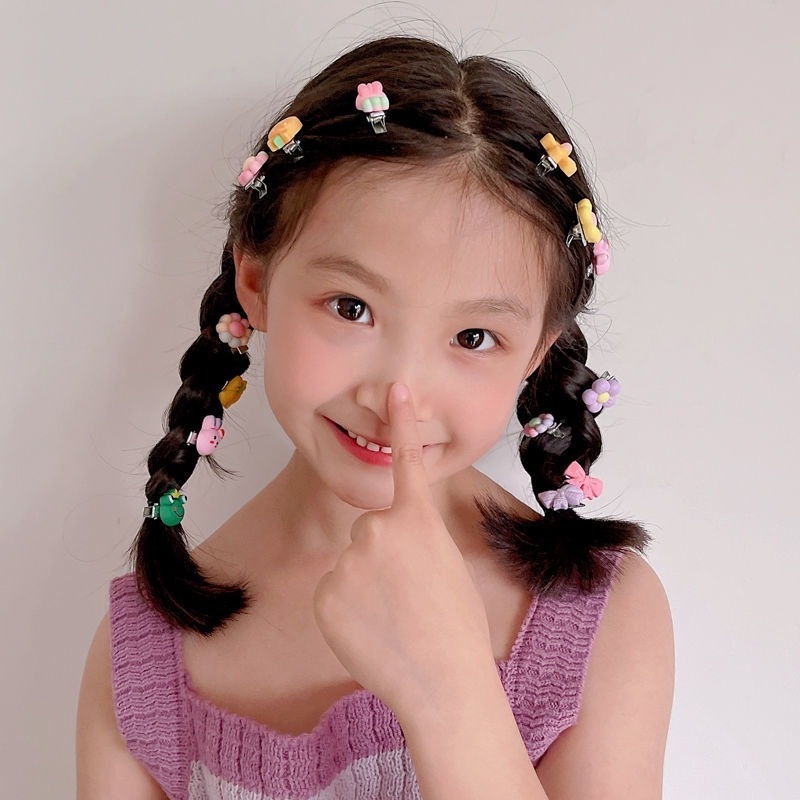 Set 10 Kẹp Tóc Mini Dễ Thương Cho Bé