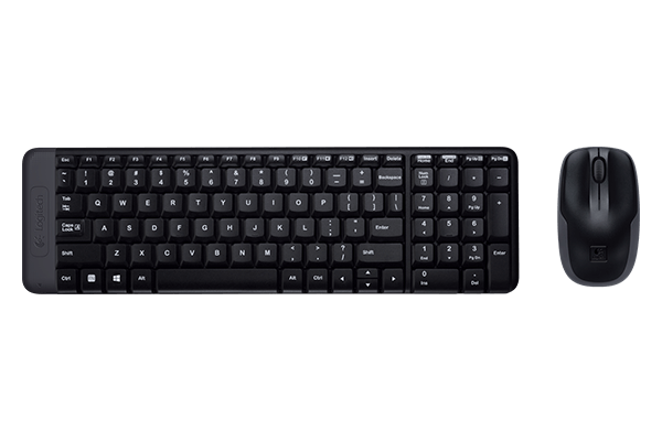 Bộ Bàn Phím Và Chuột Không Dây Logitech MK220