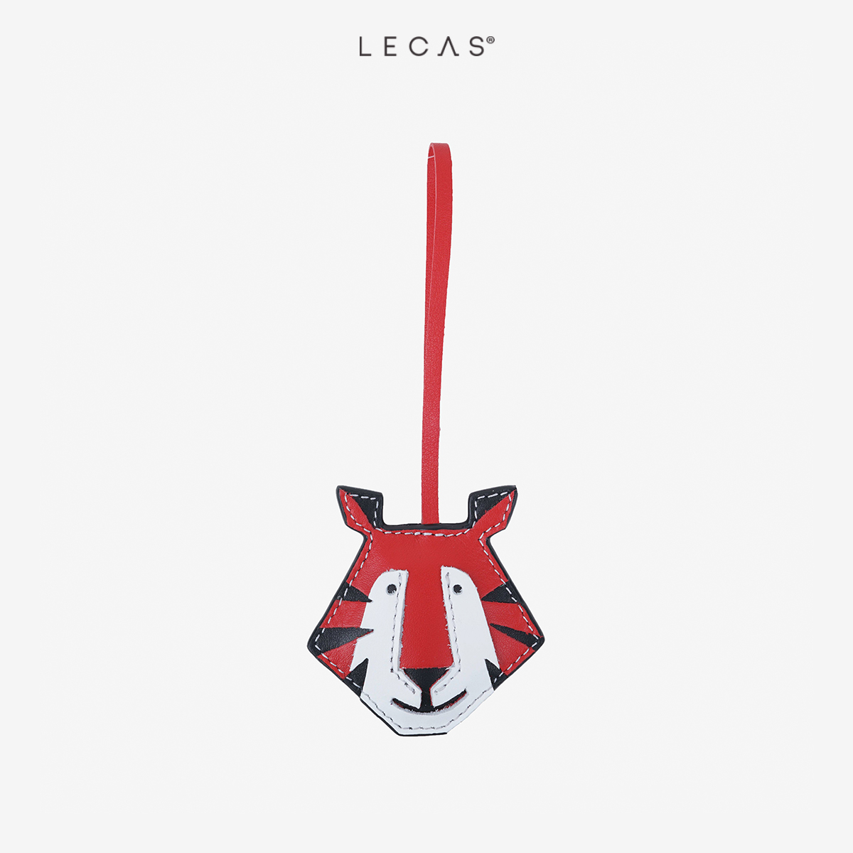 Phụ Kiện Da Bò Thật LECAS Charm Hổ