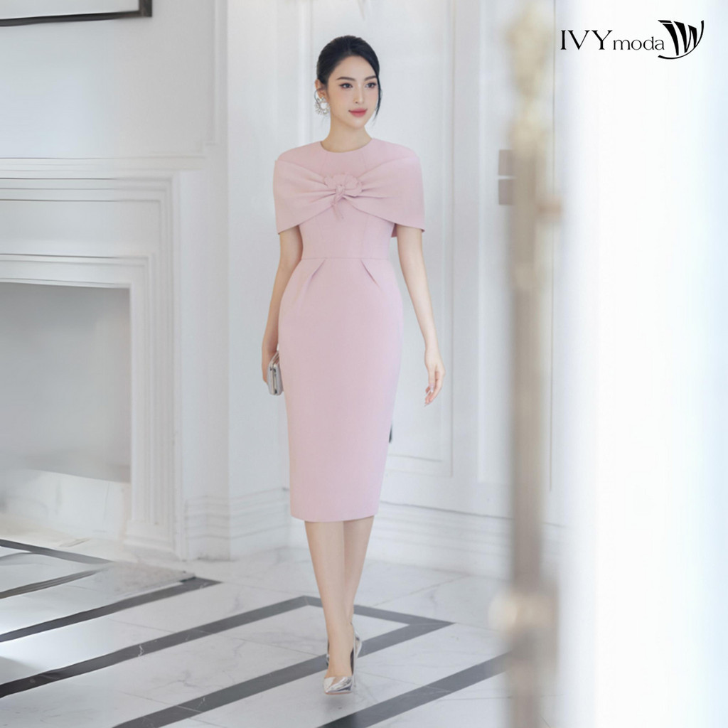 Đầm Tapta tay cape IVY moda MS 45S2764
