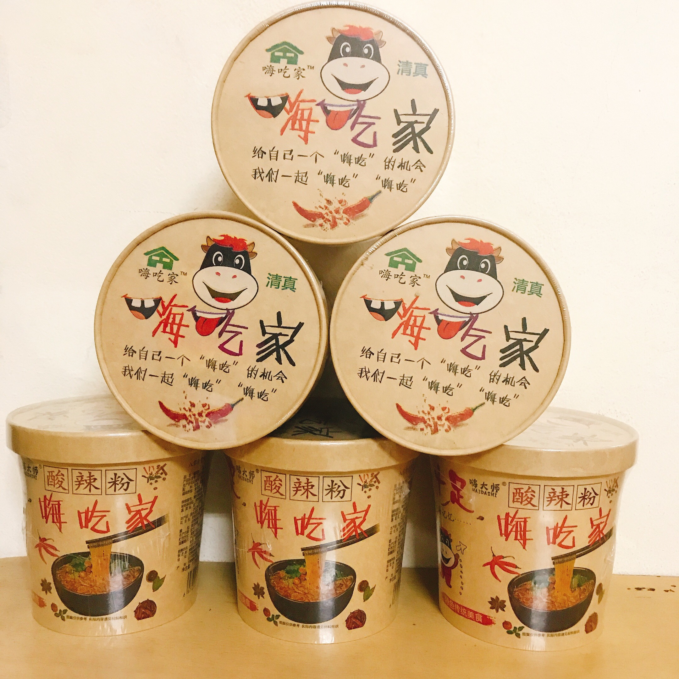 Thùng 6 cốc miến Trùng Khánh Hảo Hạng