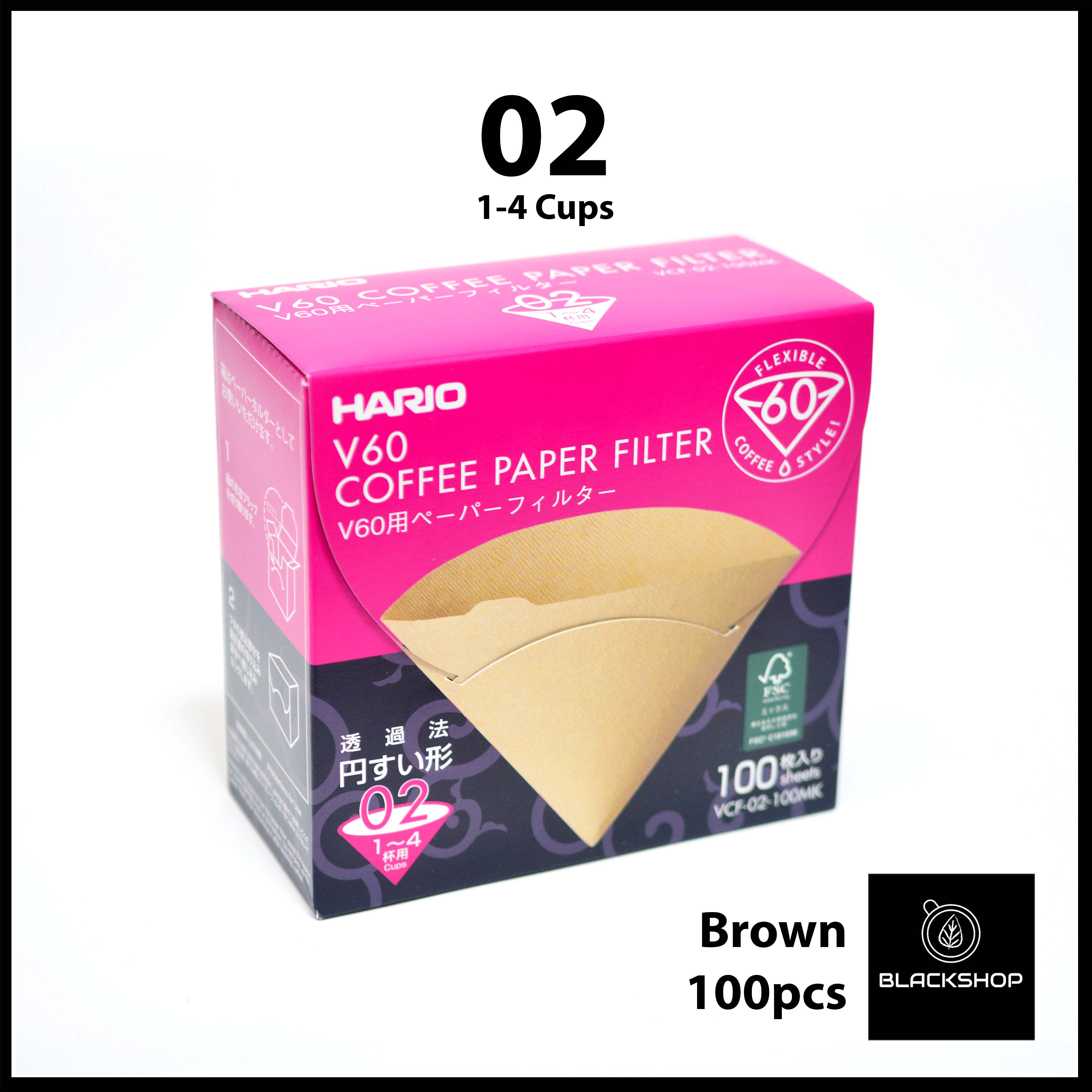 Hario V60 Coffee Paper Filter with Box Lazada Singapore