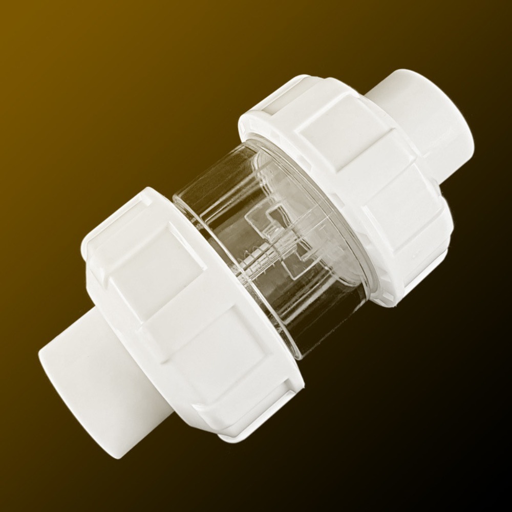 Fish Replacement Parts UPVC Aquarium Check Valves Anti-siphon Non ...