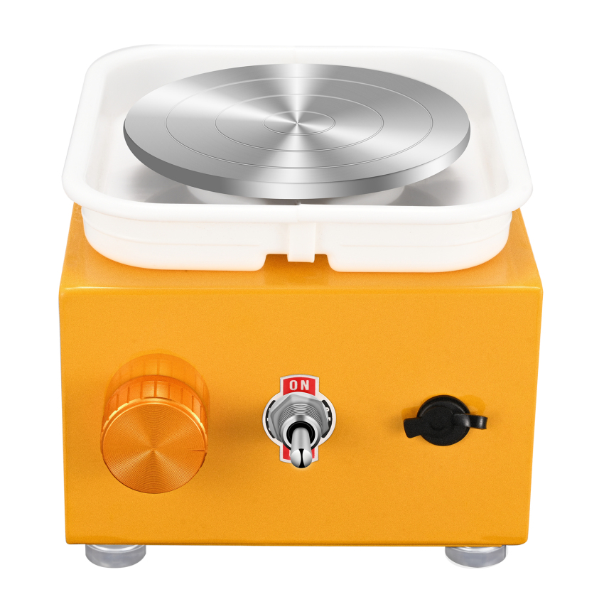 Mini Ceramic Wheel, Ceramic Wheel 6.5cm/10cm Rotary Table Mini Ceramic Machine Electric Ceramic Wheel DIY Clay Tool With Tray For Ceramic Work Ceramic Clay Art Crafts