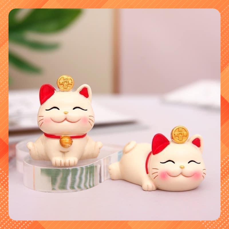 Sét 4 chú mèo thần tài