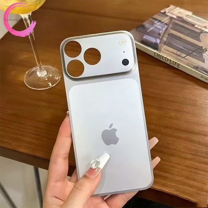 With Logo Block the flash light Back Protection Film For iPhone 12 13 14 15 16 17 Pro Max Instantly Change To 17 Sticker Protection Back Cover. 