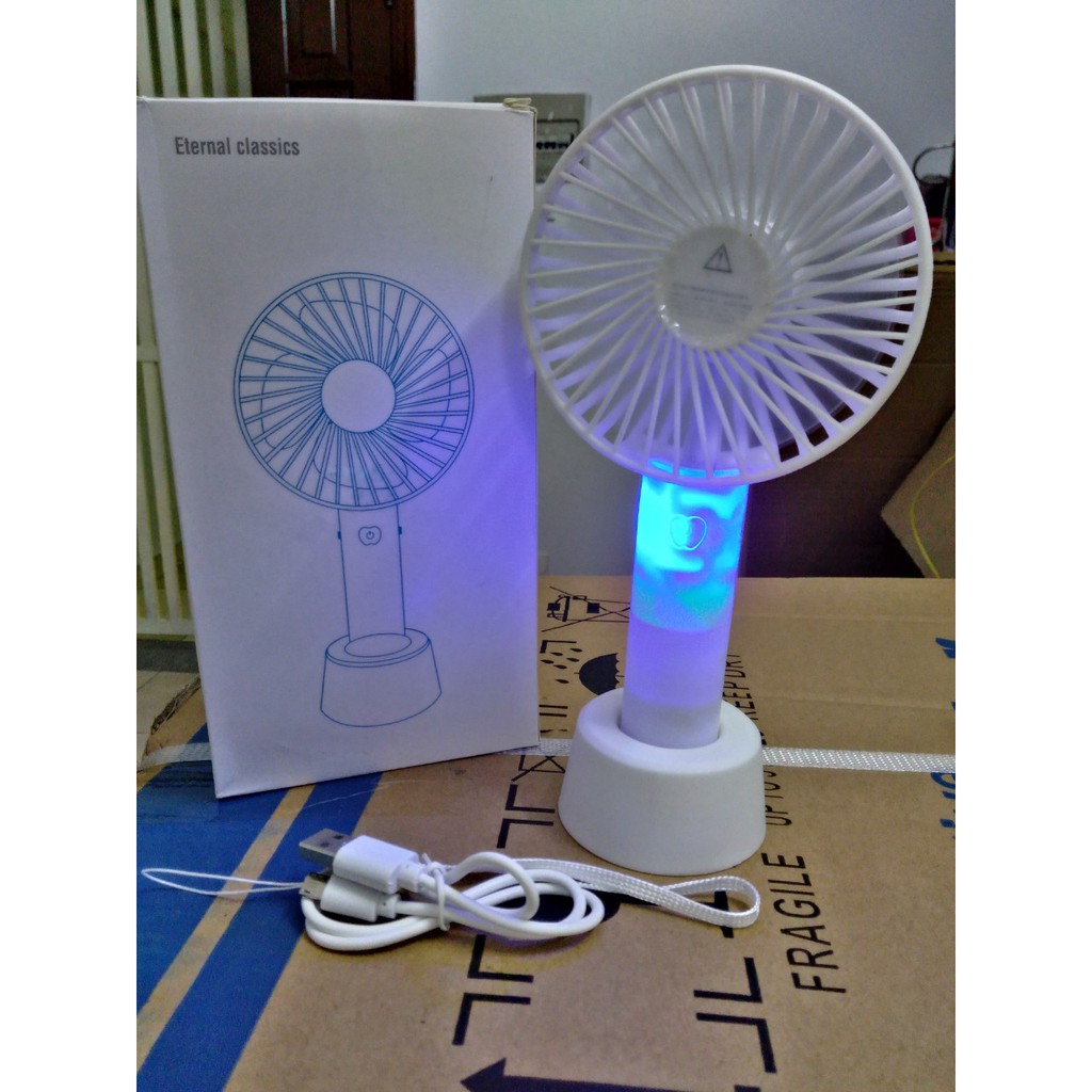 QUẠT CẦM TAY MINI TÍCH ĐIỆN/( CAM KẾT HÀNG CHẤT LƯỢNG, GIÓ MẠNH)