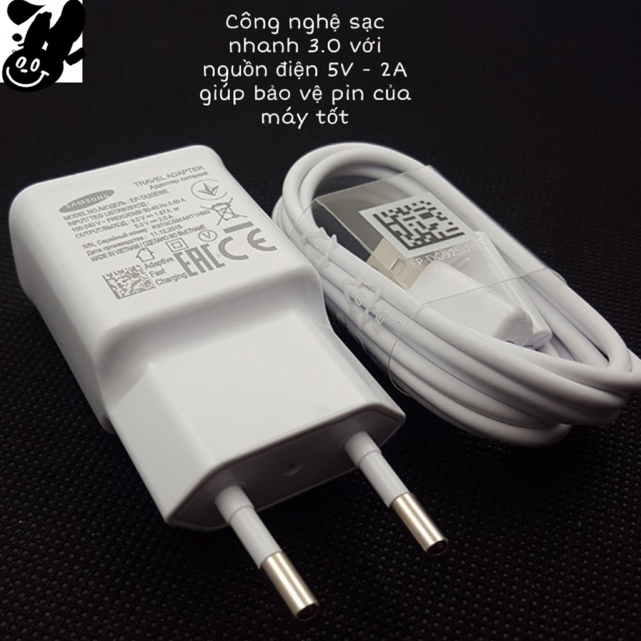 Bộ sạc nhanh Sam sung chuẩn 3.0 new