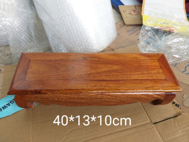 Đế kê khung ảnh thờ gỗ hương 35cm