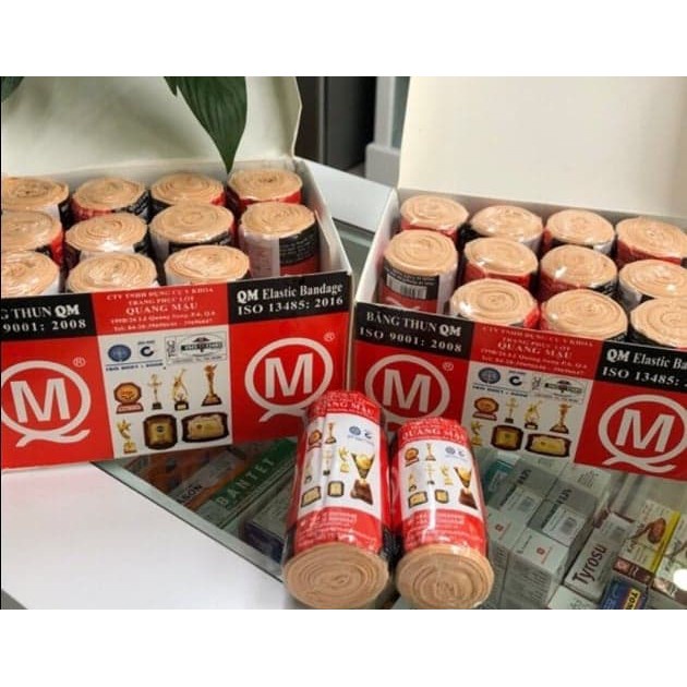 Băng thun y tế Quang Mậu (1 móc, 2 móc, 3 móc, 4 móc)
