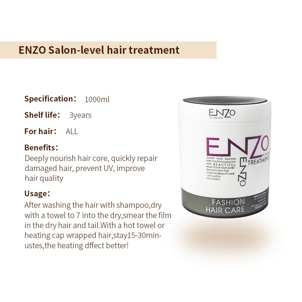 ENZO SPA FOR HAIR TREATMENT 1000 ml Lazada