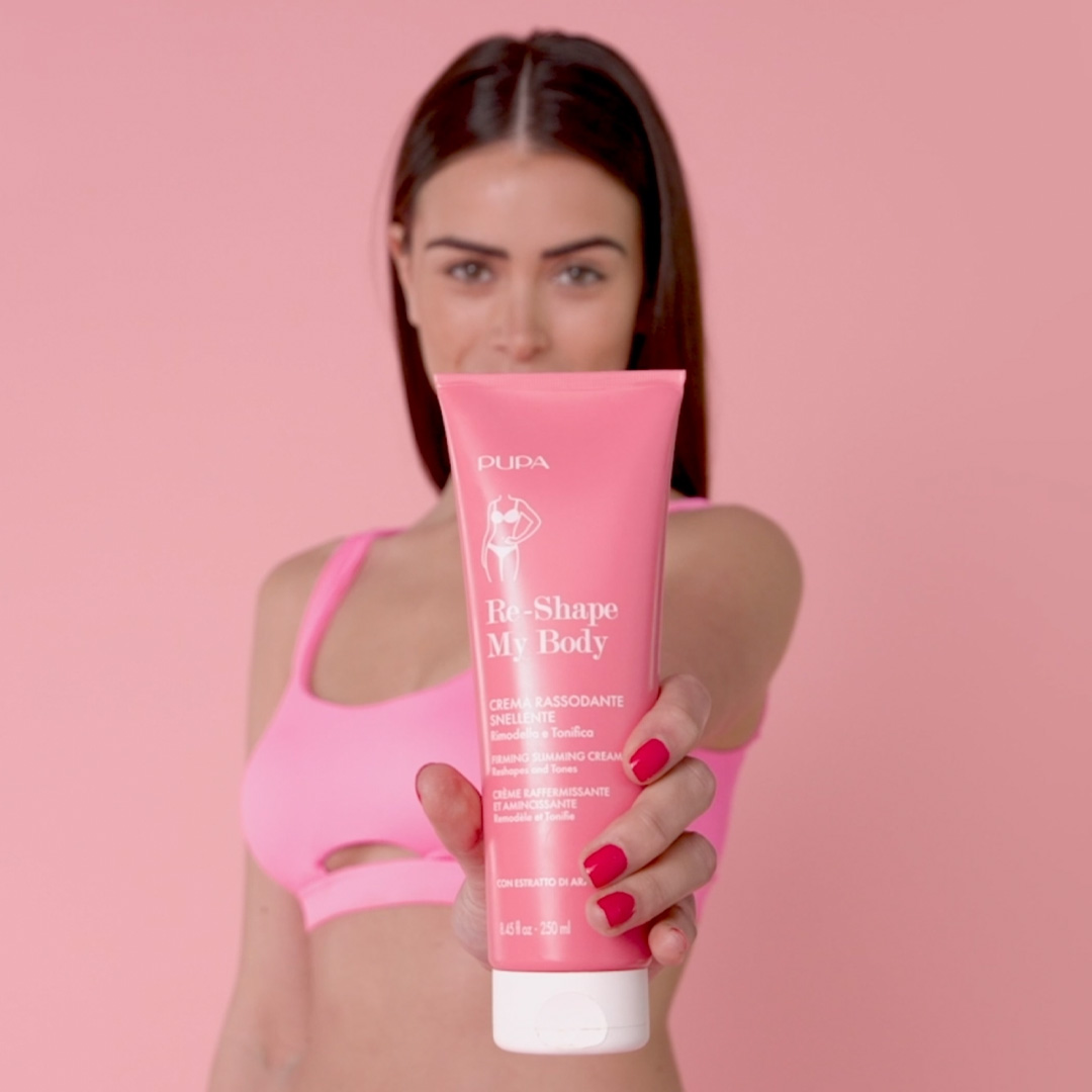 PUPA Reshape My Body – Straffende Cremé, 250 Ml, Gegen Hauterschlaffung