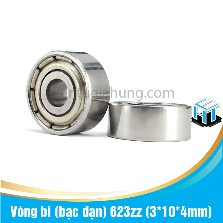 Combo 2 cái Vòng bi 623zz kích thước