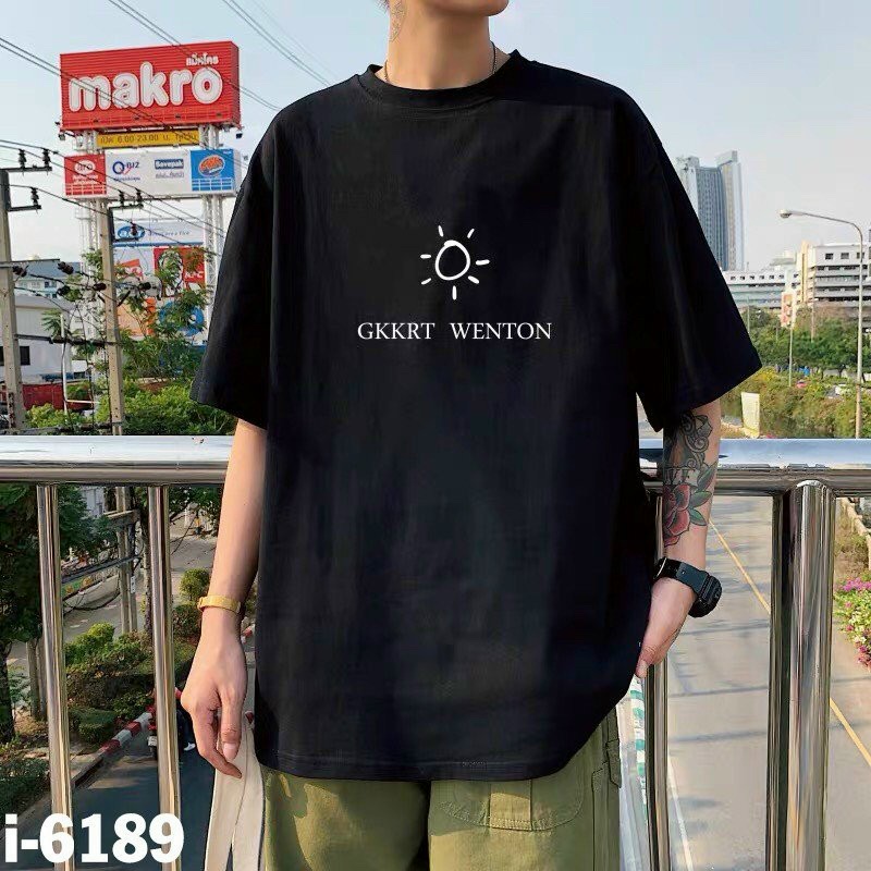 Áo thun unisex tay lỡ
