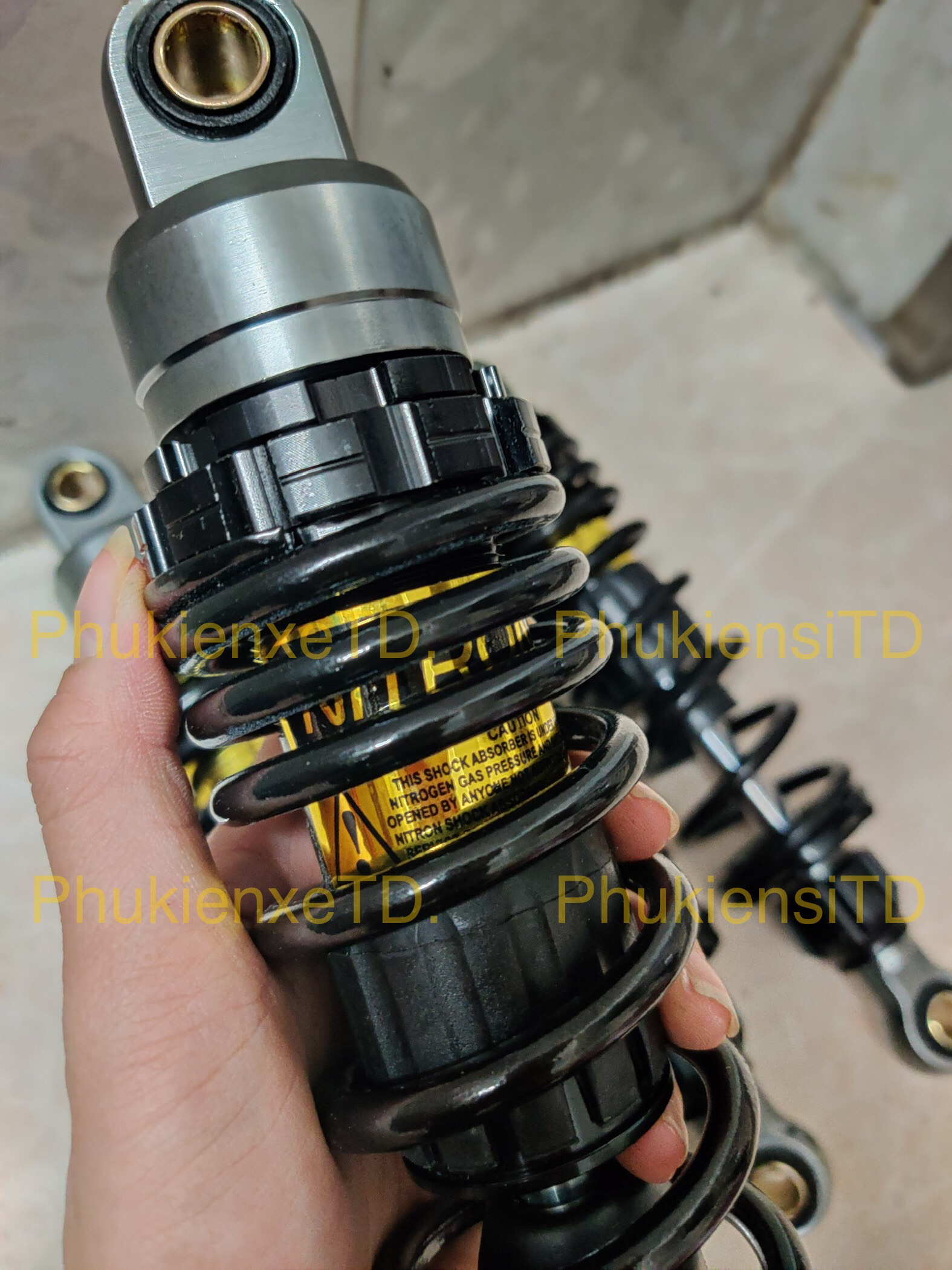 Phuộc Nitron lắp Dream Wave Elegant Axelo Future Charly Cub MD Galaxy Sirius Jupiter Taurus Max Win Charly....