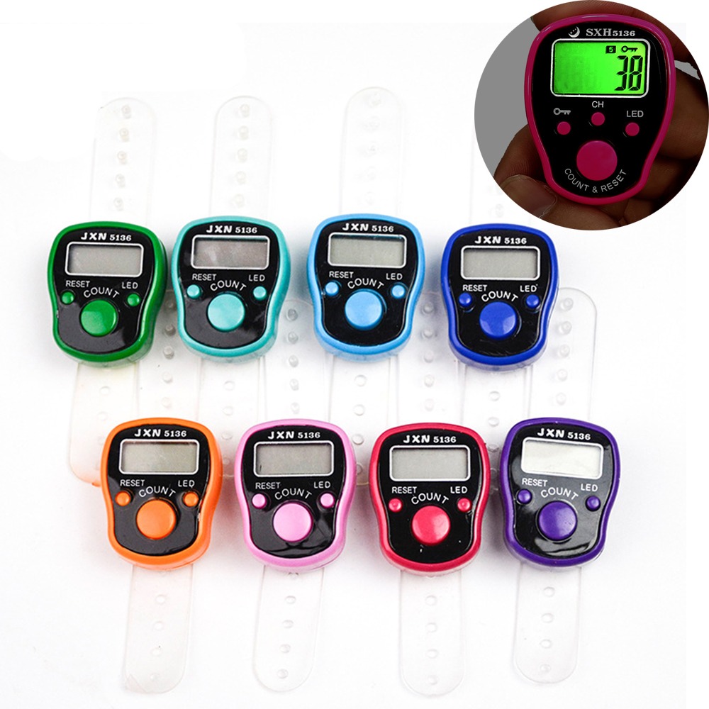 High Quality LED Digital Electronic Finger Counter Tally Counter Random ...