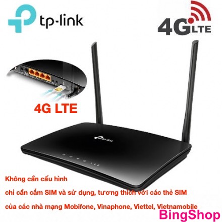 Hot Deals – TP-Link Cục phát wifi di động 4g (Bộ phát wifi 4g) chuẩn N 300Mbps TL-MR6400