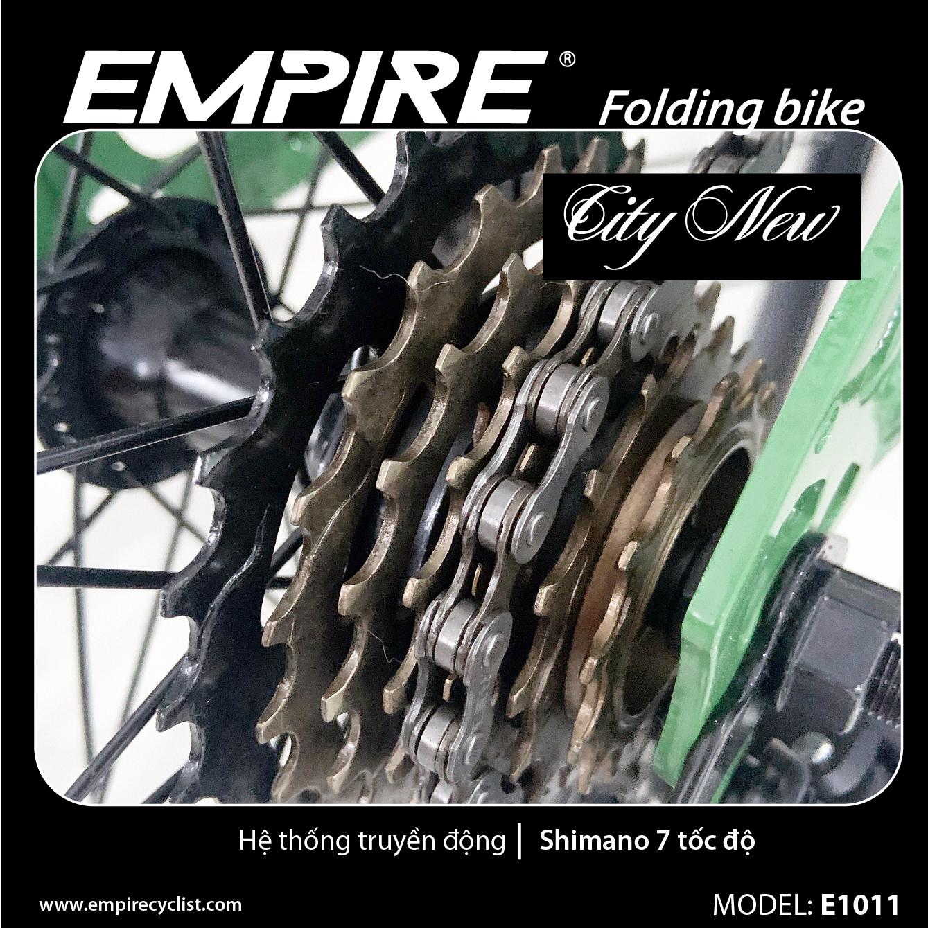 XE ĐẠP ROAD EMPIRE SỪNG TRÂU