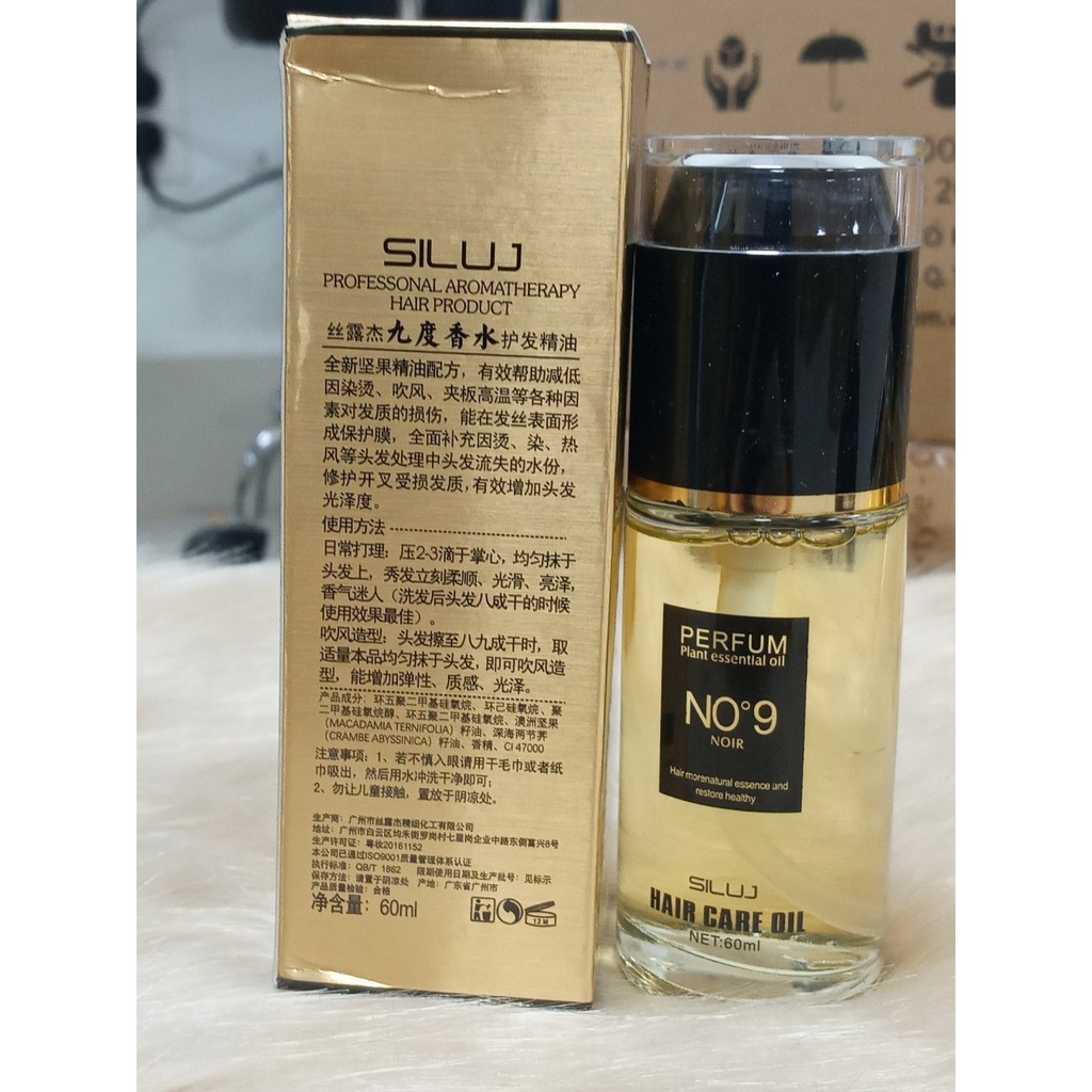 Tinh dầu dưỡng tóc perfum no.9 hương nước hoa