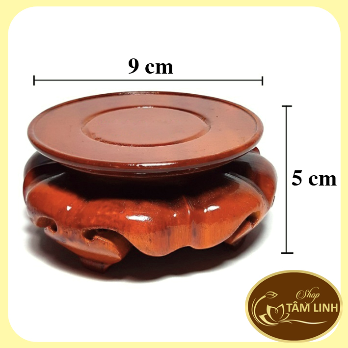 Đôn Gỗ - Đế Gỗ tròn đặt tượng thờ - Nhiều cỡ GIÁ RẺ