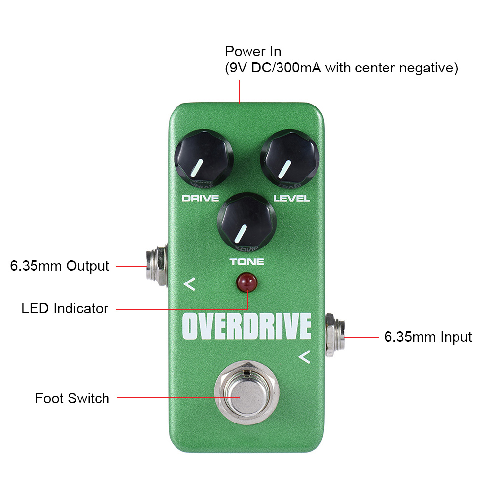 KOKKO FOD3 Mini Overdrive Pedal Guitar Effect Pedal