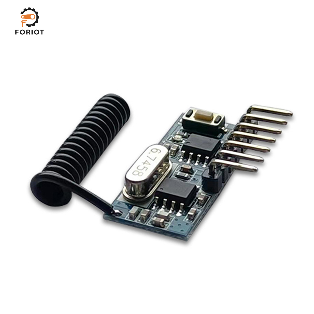 Foriot không dây 433MHz mô-đun RF Máy thu và máy phát Đầu thu điều khiển từ xa mô-đun