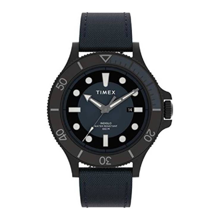 Timex TM-TW2U10600 Allied Coastline นาฬิกาข้อมือผู้ชาย สีน้ำเงิน (N20)
