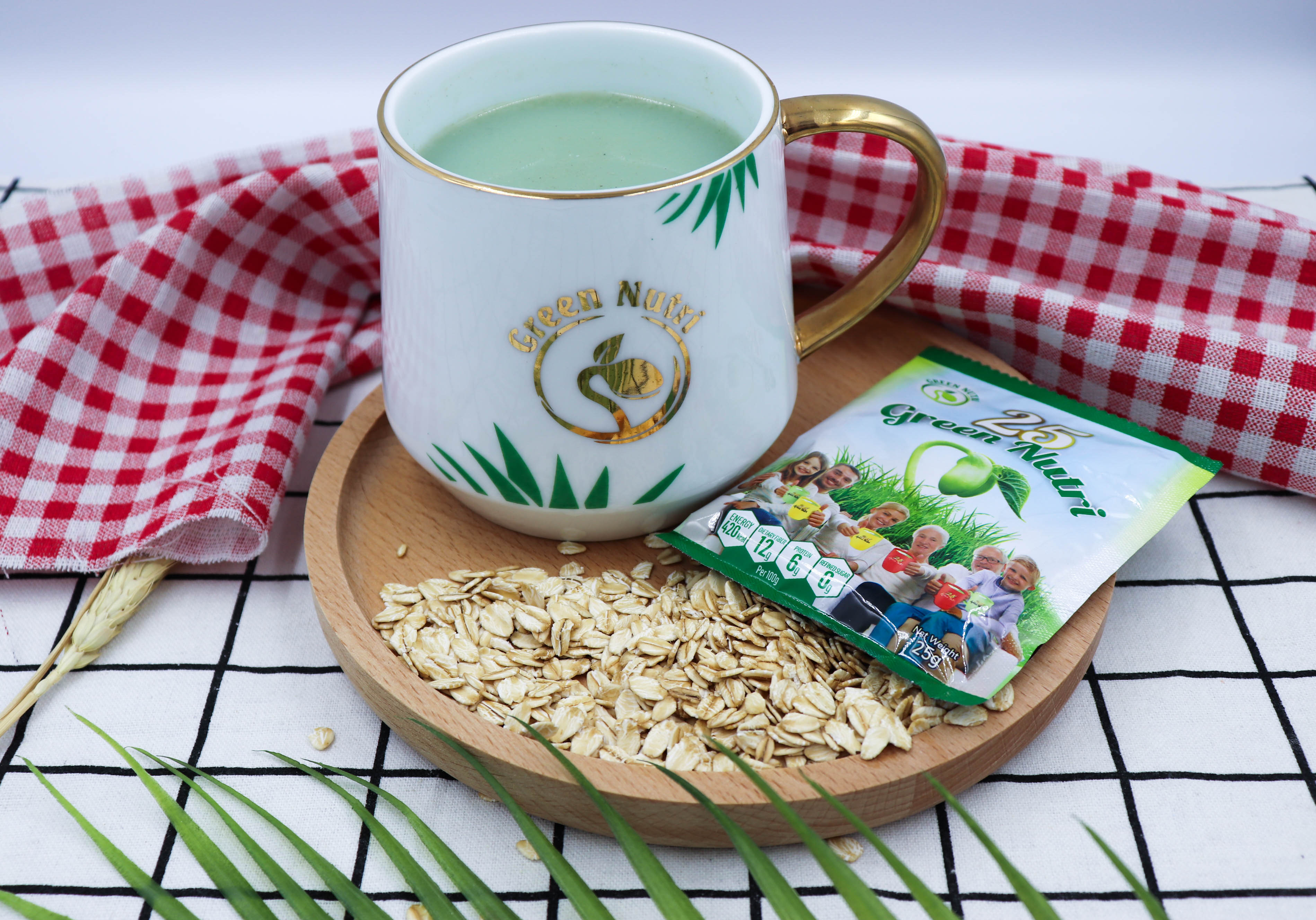 Sữa hạt ngũ cốc 25 Green Nutri Lon 750G