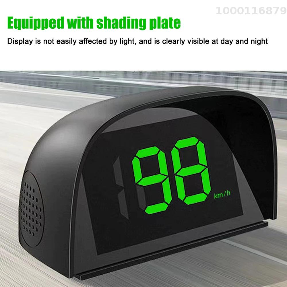 AUMOTOP Car Global Position System Speedometer Digital Display Speed Meter Car HeadUp Display