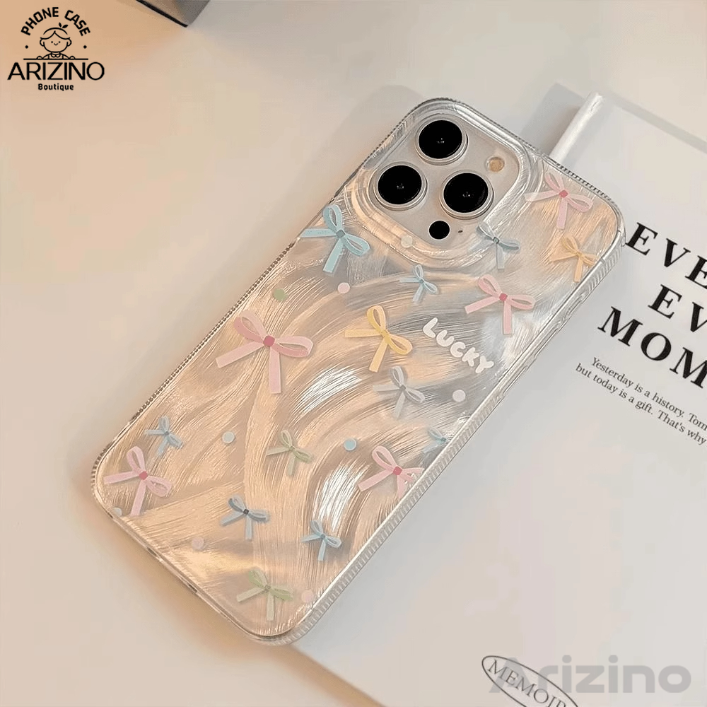 Phone Case for OPPO Reno 13 Pro 5G Reno 13F 5G Reno 12 Pro 5G Reno12F Reno 11 Pro 5G Reno11F 5G Reno10 Pro 5G Reno8T 5G Reno8T 4G Reno8Z 5G Reno7Z 5G Reno6Z 5G Reno6 Reno5 Reno4 Feather veil Glitter Colorful Bowknot Girl anti-fall TPU silicone phone case