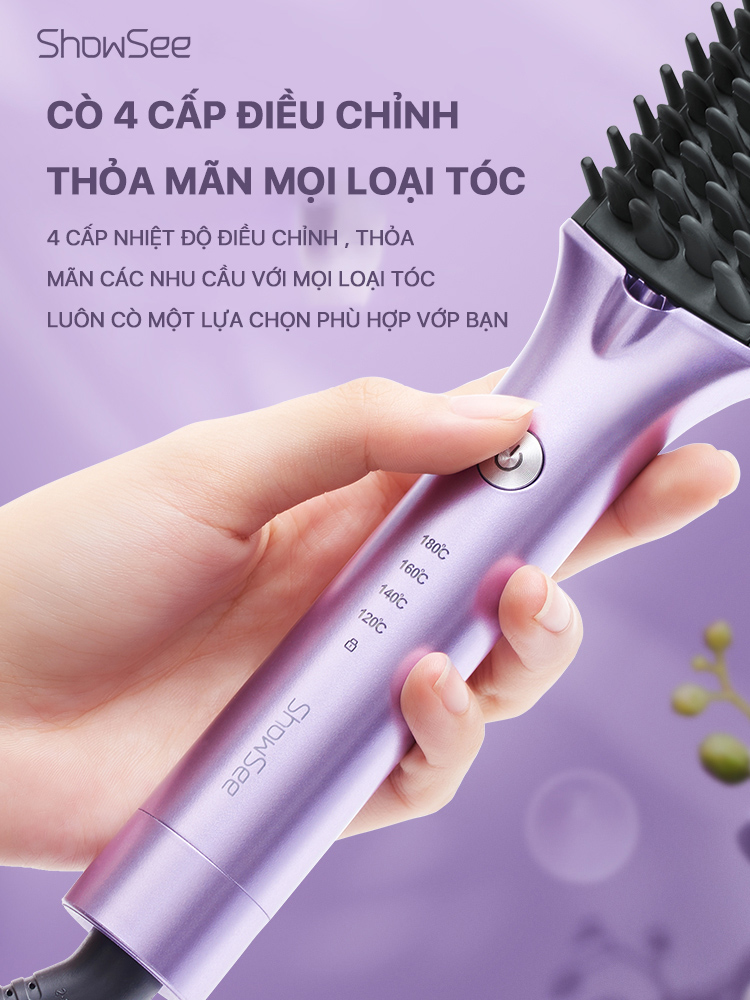 Lược Điện Chải Tóc Xiaomi Showsee E1-V Tạo Kiểu