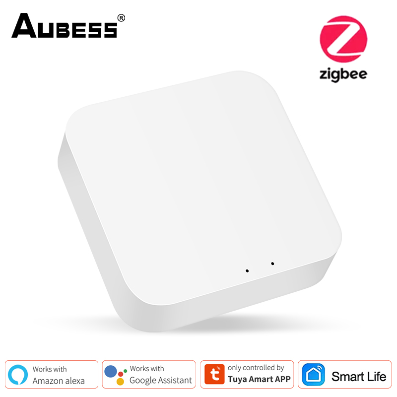 EL style Tuya Zigbee Bridge Smart Home Zigbee Gateway Hub Remote Control Zigbee Devices Via Smart Life APP Works with Alexa