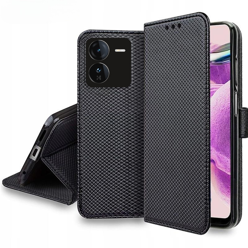 For IQOO Z9X Case Diamond Pattern Card Slot Soft Silicone External Leather Support Function Flip Cover Attraction Closure for IQOO Z9X 5G Back Cover.