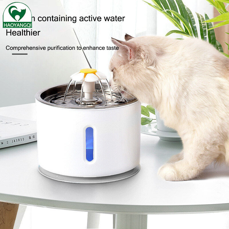FS Pet water dispenser cat water feeder dog filter drinking machine