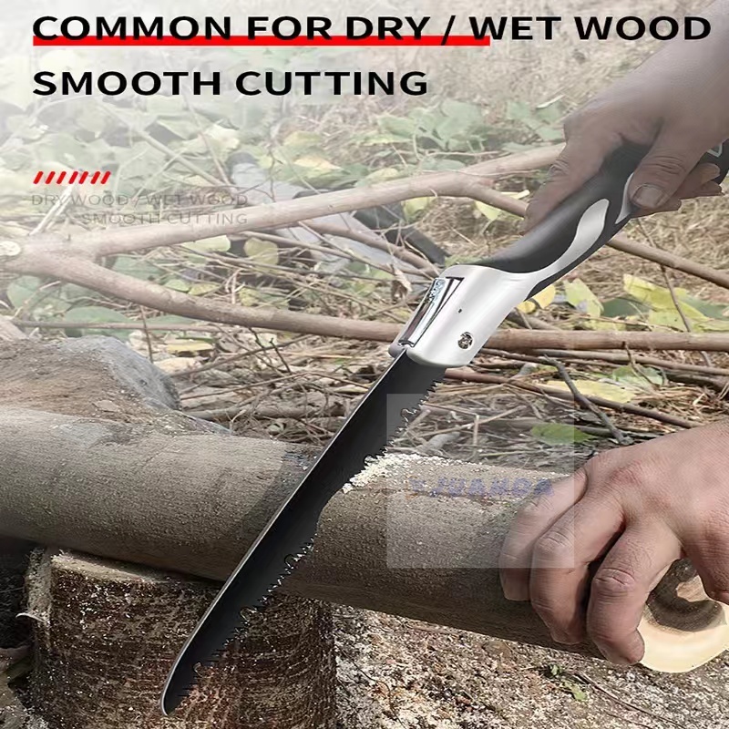 Juanda Portable Handheld Folding Saw Cutting Wood Metal Logging Manual