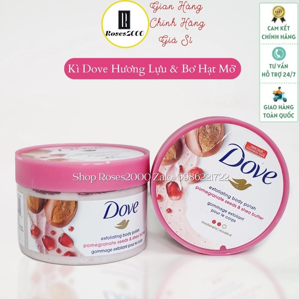 Tẩy Tế Bào Chết Dove 298gr ( Hàng Chuẩn )