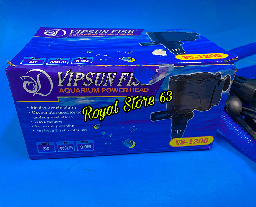 Vs 1200 vipsun máy bơm lọc nước bể cá