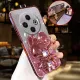 New Phone case Tecno Spark 30C Back cover Camera Protection Semi Transparent Soft Silicone Rabbit bracket Shockproof Exquisite Glitter Powder For Tecno Spark 30C case. 