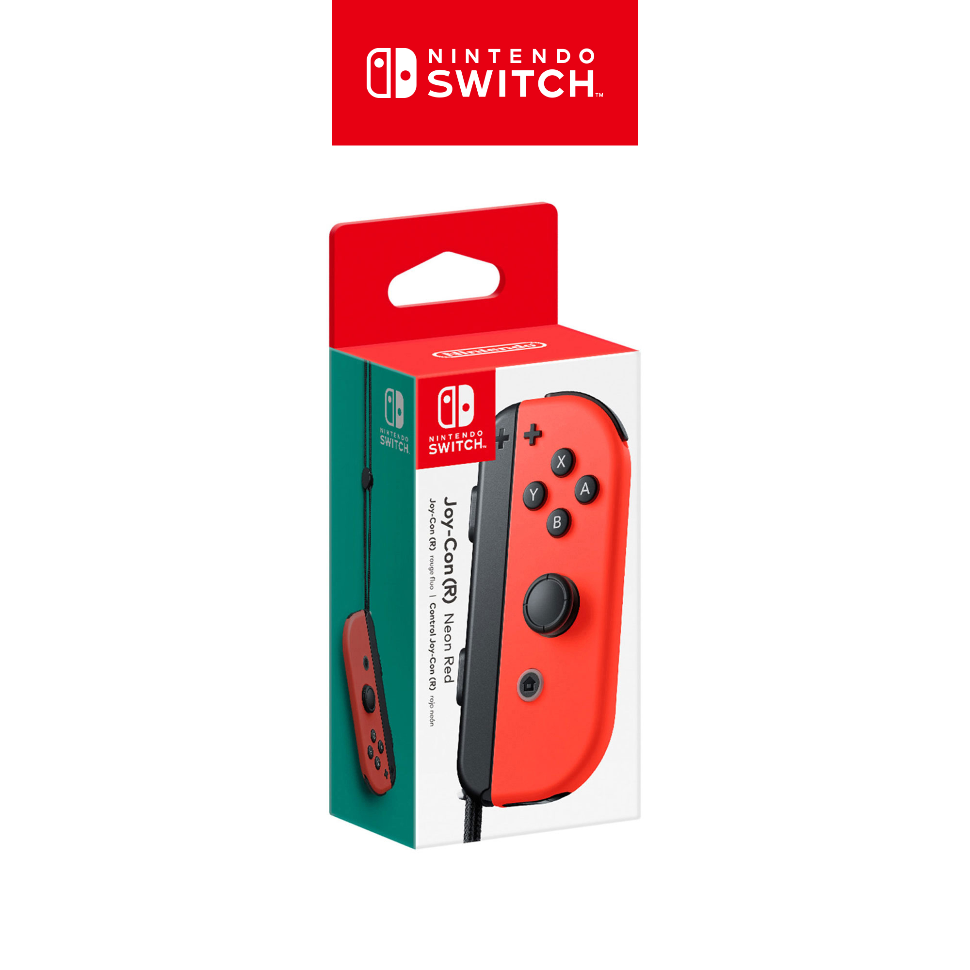 Nintendo Official Store] Joy-Con (R) Neon Red - for Nintendo