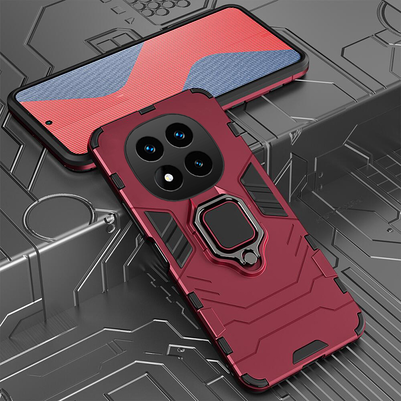 Phone case Xiaomi Poco X7 Pro Shockproof Armor Stand with Holder Car adsorb Ring Back Cover Poco X7 Case.