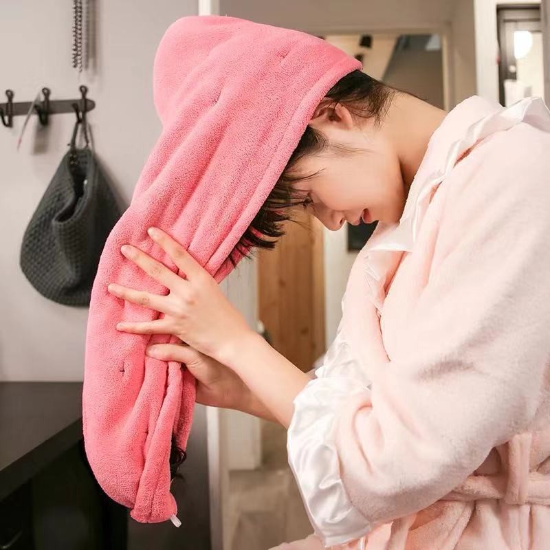 Khăn quấn ủ tóc lau khô siêu tốc