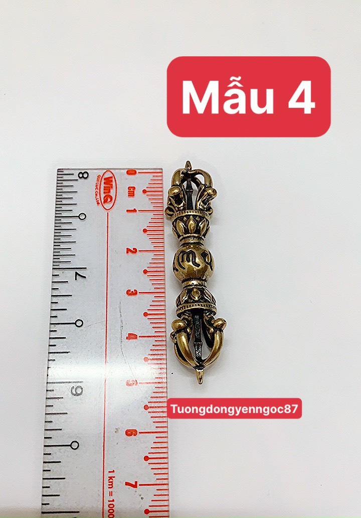 Chày kim cang đồng mini