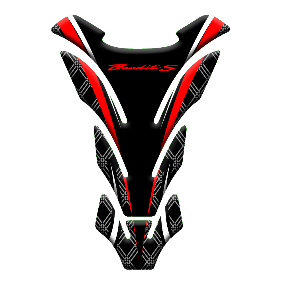 NEW 【Too much love!】3d Motorcycle Tank Pad Gel Protector Sticker Bandit Tankpad Case For Suzuki Bandit 600 650 1200 1250 650s 600s Abs. 