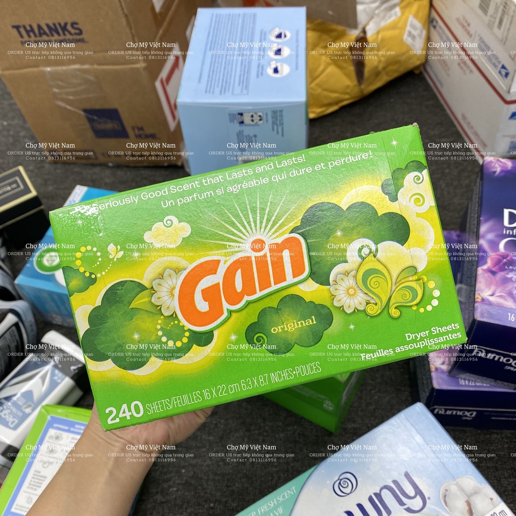 NHẬP MỸ - GIẤY THƠM SẤY QUẦN ÁO MỸ