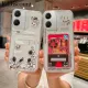New Phone case Vivo Y18 Y03 Y28S Back cover Card Holder Wallet Astronaut Arrow Transparent Soft Case For Vivo Y03 Y18 Y28S case. 