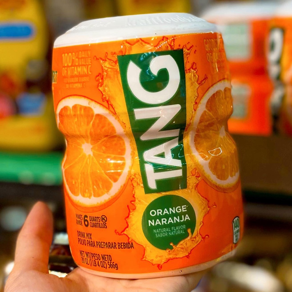 Bột cam tang, bột pha nước hương cam mỹ orange 566gr, 2.04kg
