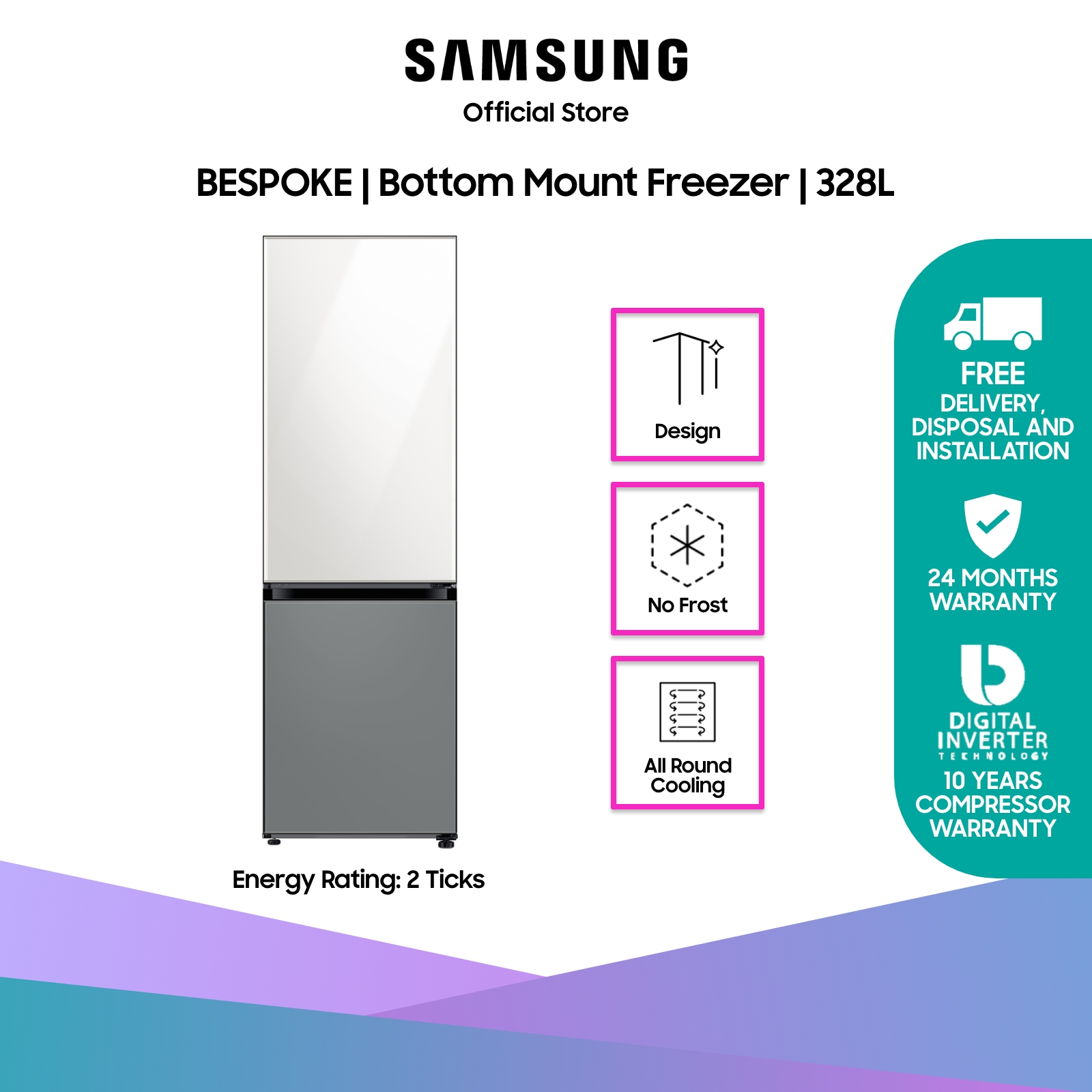 samsung digital inverter technology 10 year warranty