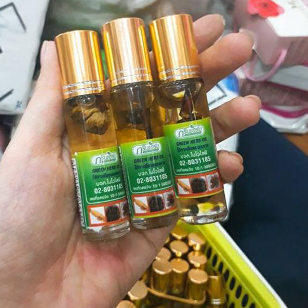 Đ-[Freeship] Combo 3 Chai Dầu Gió Nhân Sâm Thái Lan 10ml/1 chai