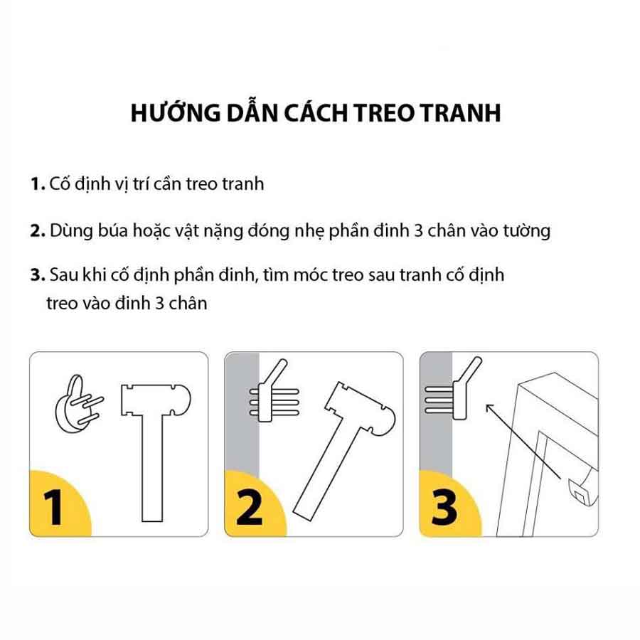 Lalashop - Tranh Hoa sen treo tường phòng khách có khung trang trí decor phòng khách phòng bộ 3 bức Tranh Canvas Tráng gương treo tường Hoa Sen nghệ thuật 3d hiện đại