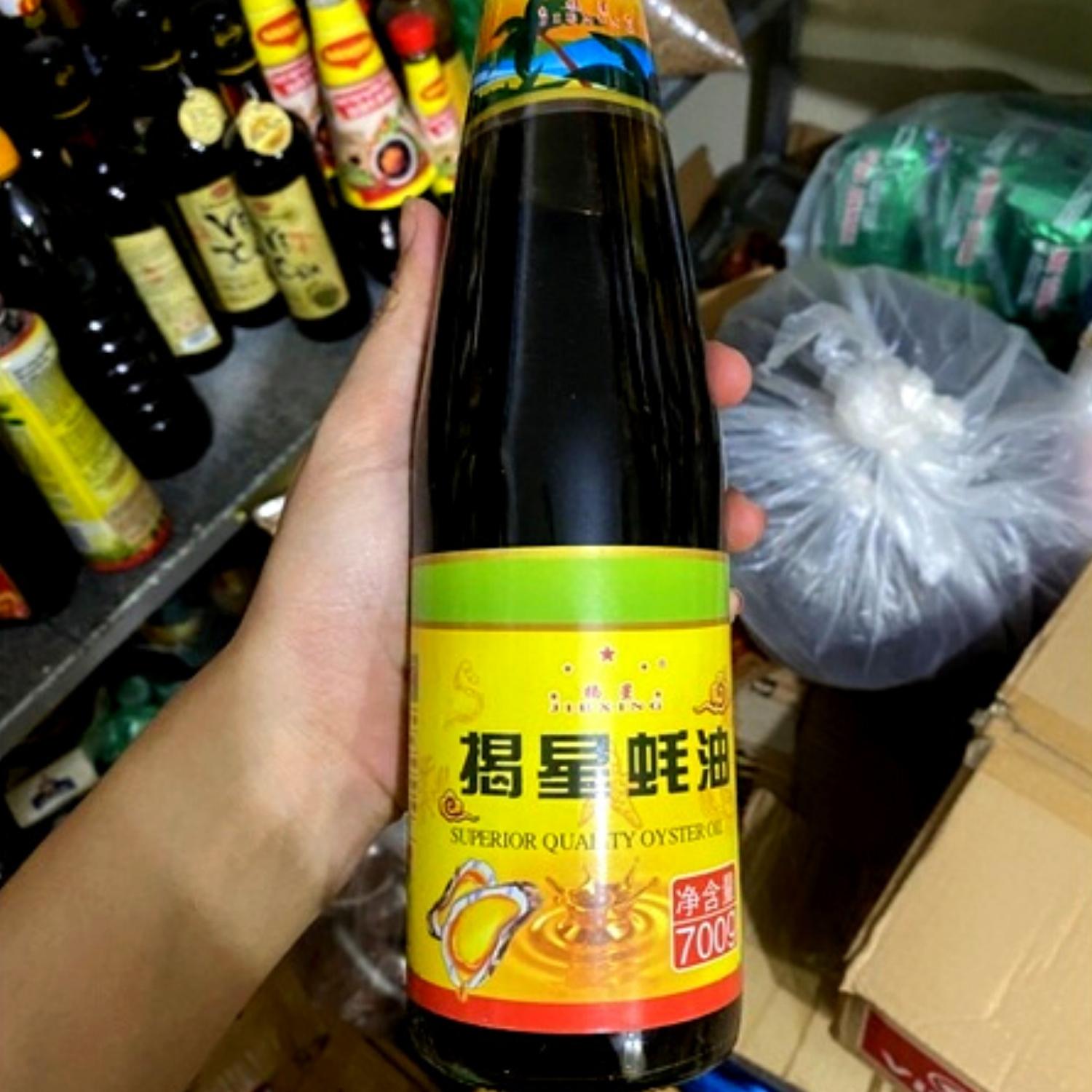 1 Chai 700gam Dầu Hào Hiệu JieXing